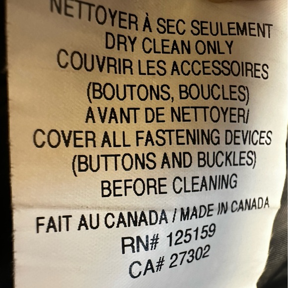 SOÏA & KYO Women’s Size Medium Black Wool Hooded Coat with Lamb Leather Sleeves - Picture 11 of 14